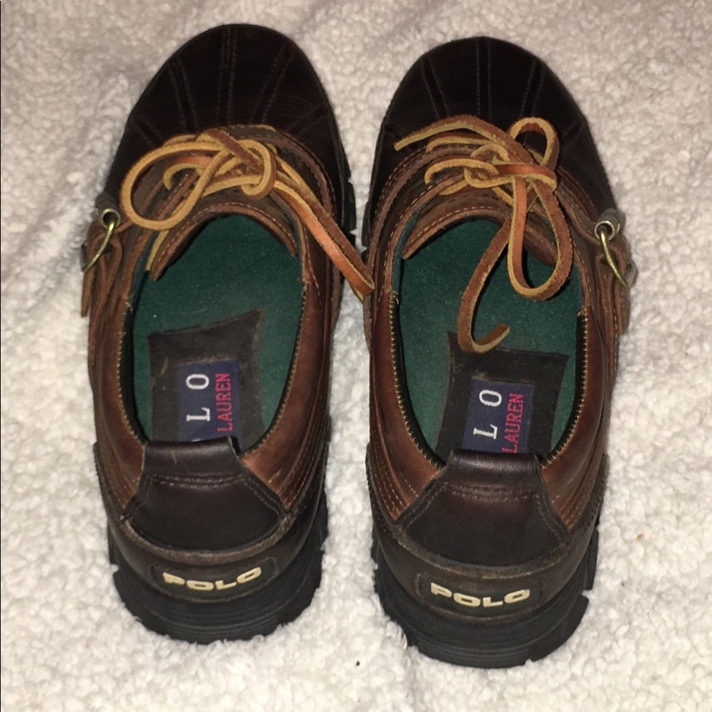 •Pair of Low top Polo boots• 👞